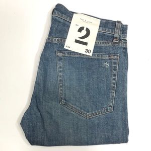Rag & Bone FIT 2 SLIM Japanese Kaihara Denim Jeans